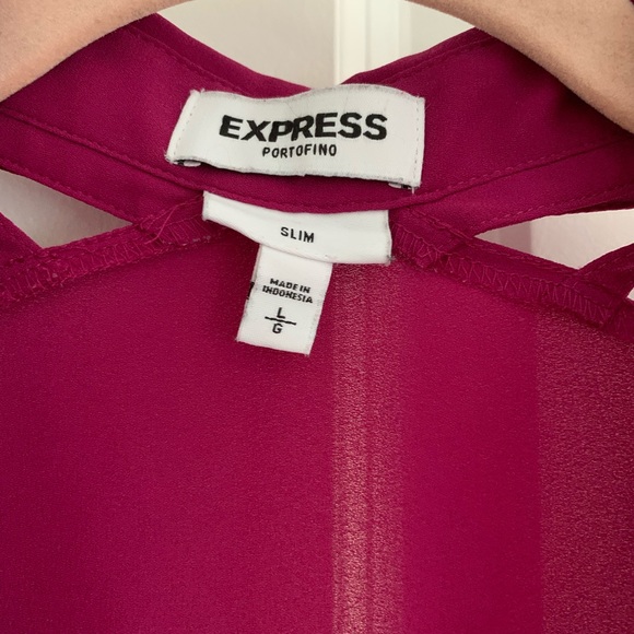 SOLD Express Portofino Shoulder Top - Picture 4 of 6